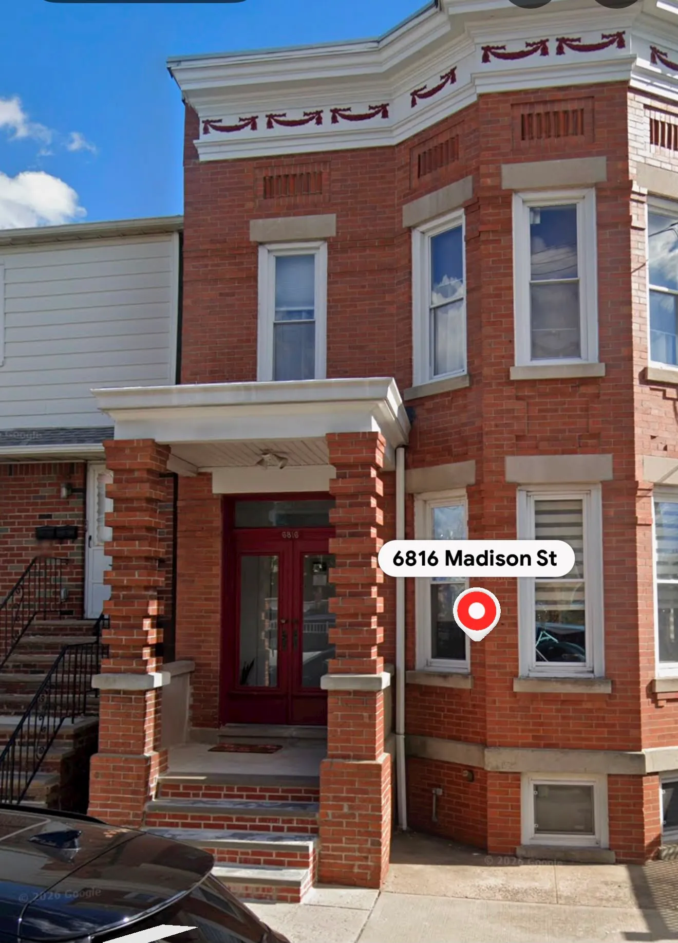 Exterior de la oficina en 6816 Madison St